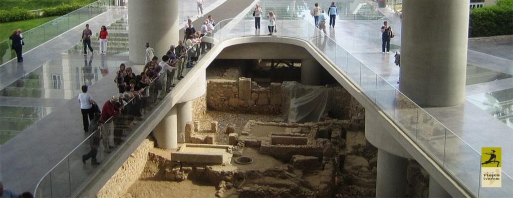 Museo de la Acrópolis restos arqueológicos